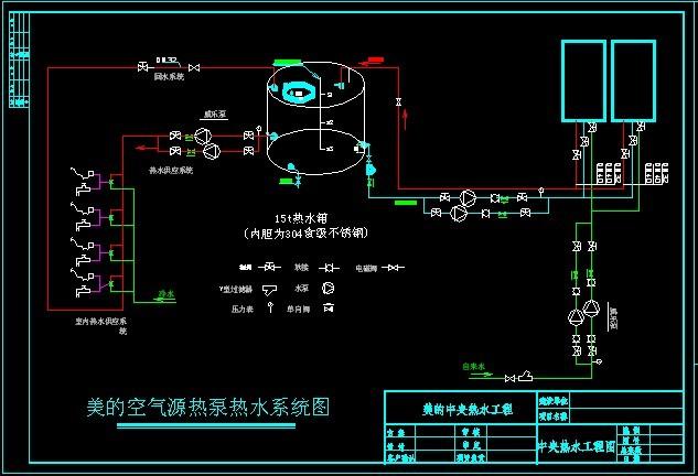 空气能热泵中央供水系统