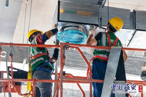 看建雄安丨功能丰富 雄安商务服务中心会展中心预计今年11月底将完成幕墙封闭